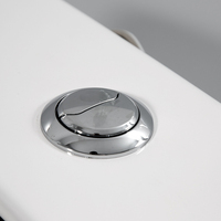 Design moderne Piège en P monté au sol Piège en S Offre Spéciale Toilette deux pièces Toilette en porcelaine Toilette Armoire à eau chinoise pour personnes âgées