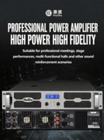 Profesyonel Güç Amplifikatörü VS-350 Analog Sınıf H 2 Kanal 2*350W 8ohm 2*1050W 2ohm Toroidal Sahne DJ Amplifikatörü