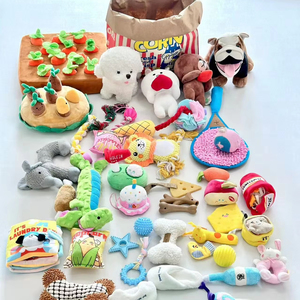 Jouet à mâcher en peluche couineur pour <span class=keywords><strong>chien</strong></span>, jouet de recherche de nourriture pour animaux de compagnie, jouet de puzzle pour soulager le stress et l'ennui, jouet d'alimentation de fabrication chinoise - Product Image 1