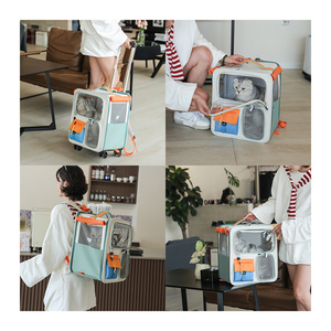 Hafif Katlanabilir Büyük Yumuşak Köpek Arabası Taşıyıcısı Tekerlekli Evcil Hayvan Taşıma Çantası Köpek Arabası Taşıyıcısı - Product Image 2