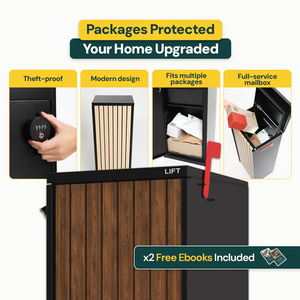 Cassetta postale intelligente per esterni antifurto scatola per la consegna di <span class=keywords><strong>pacchi</strong></span> in metallo per la cassetta delle lettere di casa cassetta delle lettere con sblocco senza chiave - Product Image 2