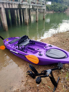 <span class=keywords><strong>Kayak</strong></span> de pêche à pédales avec siège individuel, système de propulsion à pédales, prix abordable, fabriqué en usine, 13 pieds, siège sur le dessus - Product Image 6