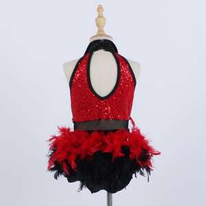 Vestido de Ballet para niñas, leotardo <span class=keywords><strong>Latino</strong></span> para adultos, trajes de baile de escenario, disfraz de actuación para niños, disfraz de TV y película, vestido de baile - Product Image 5