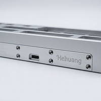 Clavier mécanique en aluminium personnalisé pour boîtier Gasket Mount avec poids intégré en laiton/cuivre et port Type-C pour configurations 60%, 65%, 80%