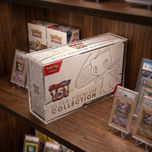 Collection Ultra Premium Pokémon 151, boîte de présentation en acrylique résistante aux UV, couvercle magnétique, présentoirs UPC - Product Image 3