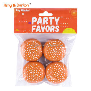 Petits jouets yoyo hamburger en plastique, yoyo burger, cadeaux de fête pour garçons et filles, fête d'anniversaire, prix de classe - Product Image 6