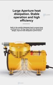 무스 케이크 특수 샌드블라스팅 기계 (에어 펌프+실버+소형 스프레이 건) - Product Image 6