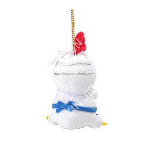 Portachiavi Peluche Uccellino Personalizzabile, Portachiavi Peluche Pulcino Arrabbiato con Servizio OEM ODM - Product Image 4