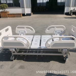 Hospital <b>Bed</b> 142x77x96 Cm Stainless Steel Manual Crank <b>Adjustable</b> For Nursing And Maternity Use - Product Image 4