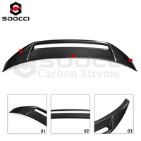 Aileron arrière de style ADV2 en fibre de carbone sèche, surface époxy polie, pour BMW G87 M2 Coupé 2023+, pièces automobiles