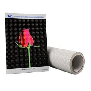 LAM-3D801C Service D'OEM Clair-Permanent Holographique Texture Transparente Photographique Oeil de Chat 3D Froid Laminage <span class=keywords><strong>Film</strong></span> PVC - Product Image 1