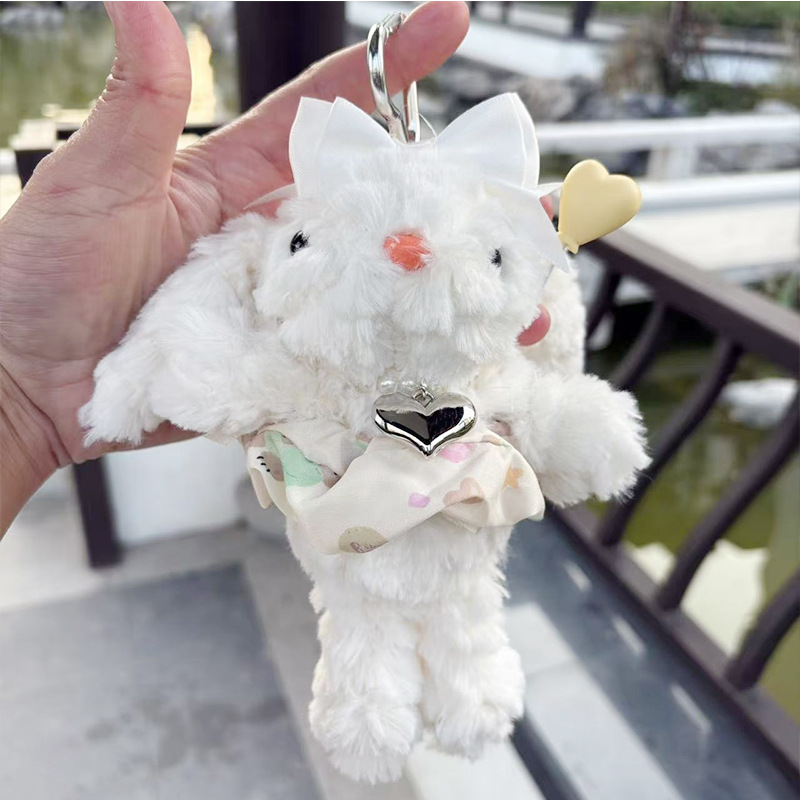 Vestido de globo con botón de corazón - 17cm