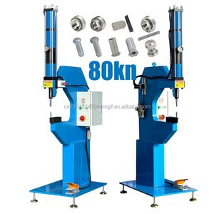 เครื่องอัดหมุด80kn PEM เครื่องตอกหมุดยึดด้วยตนเองเครื่องหมุดย้ำนิวเมติกสำหรับแผ่นโลหะ - Product Image 1