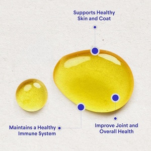 Omega-3 OEM/ODM para Perros a Base de Salmón de Alaska, Bacalao y Aceite de Krill - Ácidos Grasos EPA y DHA, Sin Granos, para la Salud de la Piel y el Pelaje, 200 ml Líquido - Product Image 4