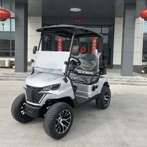 Voiturette de golf électrique haut de gamme 2 places avec batterie au lithium et BMS, <span class=keywords><strong>moteur</strong></span> AC, autonomie de 90 km, système de direction EPS en option, fabriquée en usine OEM - Product Image 2