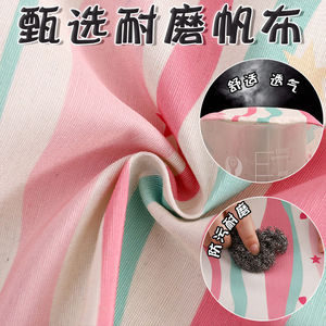 Tablier en toile rayé Miffy, taille L, anti-salissures, pour la cuisine, pour adultes - Product Image 2