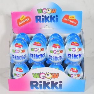 Mini Bất Ngờ Trứng Hình Đồ Chơi Trứng Sữa Bất Ngờ Sô Cô La Món Ăn Nhẹ Kem Bánh Quy OEM Tùy Chỉnh - Product Image 2