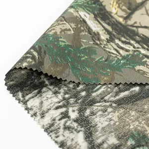 Săn Bắn Ngoài Trời Cắm Trại Đồng Phục Dệt May Camo Vải Dệt Twill TC Polyester/Bông Realtree Ngụy Trang Vải Các Nhà Sản Xuất