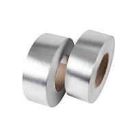 Ruban adhésif en aluminium ignifuge sur mesure pour l'isolation thermique, idéal pour les conduits de sécheuse, d'extraction et de climatisation