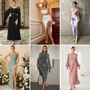 Vente directe usine – Robe longue d'été en mousseline imprimée numériquement, grande taille, décontractée pour femme - Product Image 5