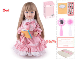 NUEVA MUJER <span class=keywords><strong>DE</strong></span> JUGUETE <span class=keywords><strong>DE</strong></span> MODA <span class=keywords><strong>DE</strong></span> 22 PULGADAS, MUJER REALISTA CON BATERÍA, PLÁSTICO ABS, CUERPO COMPLETO, MUJERES <span class=keywords><strong>DE</strong></span> JUGUETE <span class=keywords><strong>REBORN</strong></span> COMPLETAS - Product Image 3