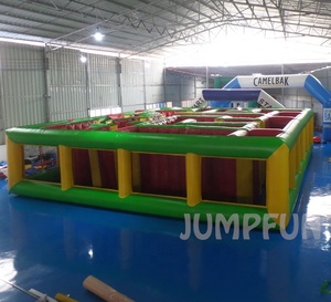 <span class=keywords><strong>Labyrinthe</strong></span> gonflable de 10m, 12x10m, pour adultes et enfants, location commerciale, énorme canevas, vente - Product Image 3