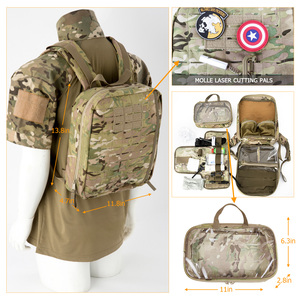 Sistema de Mochila AKMAX para Botiquines de Primeros Auxilios Individuales (IFAK) para Emergencias en el Hogar o Supervivencia al Aire Libre - Product Image 2