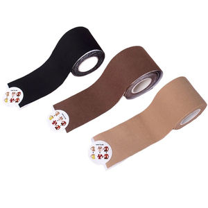 BoobTape Kit para senos grandes, copa de silicona, pétalos de pecho, pegatinas de satén para pezones, cinta para senos, accesorios íntimos - Product Image 1