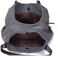 Sac fourre-tout en toile de bonne qualité Sacs à main dames grande capacité épaule unique
