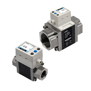 Serie AFD AFD5004 AFD4020 AFD4040 AFD4100 AFD5250 Sensor de caudalímetro de agua líquida Vortex, alternativa al interruptor de flujo de agua SMC - Product Image 3