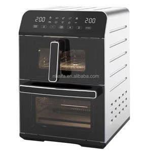 Aifa Home usando 9L OEM ODM Arriba y abajo fiebre Cuadrado Freidoras de aire multifunción visibles de alta calidad con mango - Product Image 4