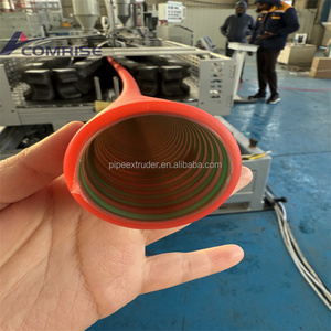 Ligne de production de tuyaux ondulés à double paroi multi-diamètres avec <span class=keywords><strong>enrouleur</strong></span> automatique - Product Image 6