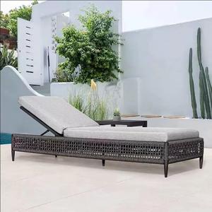 Tumbona Moderna de Aluminio SUNWAY, Muebles de Piscina, Tumbonas <span class=keywords><strong>para</strong></span> Piscina de Hotel, Tumbona <span class=keywords><strong>para</strong></span> Piscina Exterior de Villa - Product Image 2