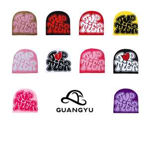 <span class=keywords><strong>Bonnet</strong></span> en tricot jacquard acrylique de haute qualité unisexe pour adultes, avec logo personnalisé, pour sports d'hiver, <span class=keywords><strong>ski</strong></span>, hommes et femmes, motif original - Product Image 2