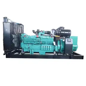 Alternator mesin bertenaga diam 400kw 500kva Generator Diesel untuk mesin industri