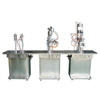 Vente directe d'usine aérosol semi-automatique peut machine de remplissage laque pour cheveux couleur