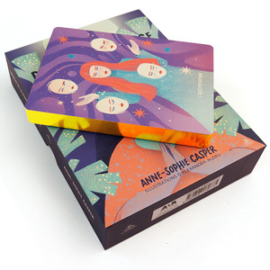 Impresión Personalizada de Caja con Tapa y Base para Cartas del <span class=keywords><strong>Tarot</strong></span> Divino con Guía y Estampado Dorado al por Mayor - Product Image 3