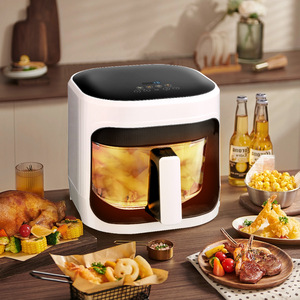 Friteuse à air intelligente 8L électrique avec écran tactile, revêtement céramique, cuisson rapide, polyvalente, pour la cuisine à domicile - Product Image 4