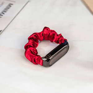 Forwelleny Elasticidad Nylon Correa de Reloj Inteligente Accesorios Pulsera Banda para Xiaomi <span class=keywords><strong>Mi</strong></span> <span class=keywords><strong>Band</strong></span> 3 4 5 6 7 Pulseras Mujeres - Product Image 4