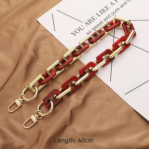 อุปกรณ์เสริมกระเป๋าแบบทำมือสุดอินเทรนด์สายคล้องโซ่หลากสีสไตล์เรียบง่ายรีเฟรชได้ตลอดเวลาสำหรับกระเป๋าถือส่วนใหญ่ที่สร้างสรรค์ - Product Image 2