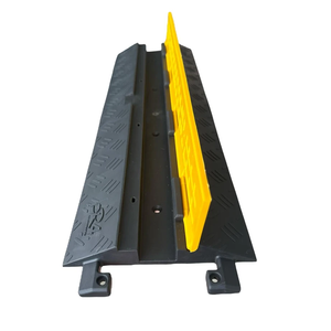 Protection de câble routier 15 mm – Pente de sécurité en caoutchouc robuste pour gestion des câbles – Cache-câble de gestion des fils - Product Image 3