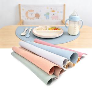 Alfombrilla de Silicona Plegable al por Mayor, Antideslizante, Fácil de Limpiar, Reutilizable, para Cocina, Vajilla para Bebés, Productos de Alimentación Impermeables - Product Image 3