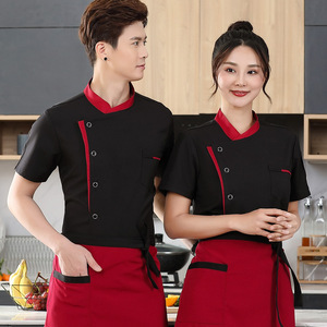 Ropa de chef personalizada para hombres, Cocina, Restaurante, mujer, hornear pasteles, Catering, Hotel, cocina trasera, uniforme de chef - Product Image 2