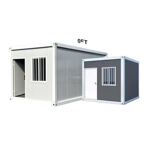 Casas Portátiles Prefabricadas de Contenedores Marítimos Modernos de 20 pies, Casa Contenedor Modular Desmontable de Lujo, Apartamento con Paneles Sándwich - Product Image 4