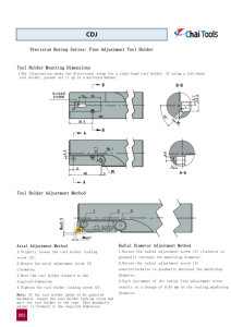 Serie de mandrinado de precisión: portaherramientas de ajuste fino <span class=keywords><strong>CDJ</strong></span> - Product Image 3