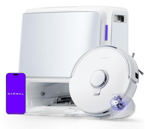 Pro Robotic Vacuum Cleaner with Wet <b>Dry</b> Function 8500Pa Powerful Suction Auto <b>Mop</b> Washing Tangle-Free Robot - Product Image 1