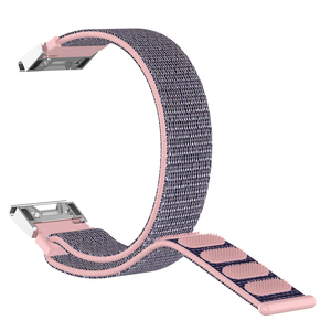 Cinturini in Nylon CHARM 20/22/26mm per Garmin Fenix 8/7/7X PRO/6X, Traspiranti, Morbidi, Resistenti all'Usura, con Chiusura a Strappo, Cinturino Sostitutivo <span class=keywords><strong>9</strong></span> - Product Image 3