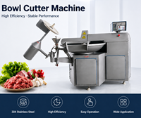 Machine à couper et à mélanger la viande en acier inoxydable avec vitesse variable