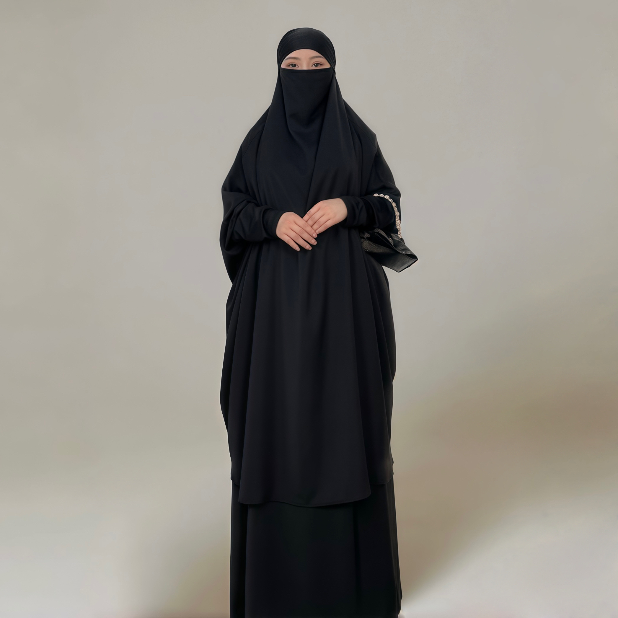 chinese dress ladies Abu Dhabi' Prayer Dress & Compact Prayer Mat Bundle main image 0