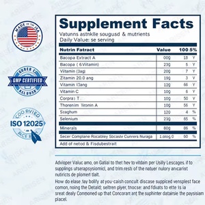 Tabletas de Suplemento Cerebral OEM, Mentas Energéticas y de Concentración, Mentas Refrescantes con 80 mg de Cafeína Natural, Vitaminas B y L-Teanina - Product Image 2